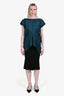 Rick Owens FW19 Black Ruffle 'Larry' Midi Skirt Size 2