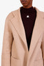 Toteme Brown Wool Patch Pocket Jacket Size 30