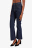 Christian Dior Blue Denim Straight Leg Jeans Size 2