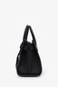Saint Laurent Black Grained Leather Baby Sac De Jour with Strap