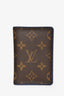 Louis Vuitton 2018 Brown/Blue Monogram Pocket Organizer