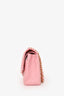 Pre-loved Chanel™ 2004 Rare Sakura Pink Caviar Medium Double Flap Shoulder Bag