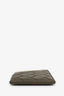 Bottega Veneta Brown/Green Intrecciato Leather Business Card Case