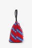 Alexander Wang Red Canvas Tote Bag with Chain