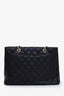 Pre-loved Chanel™ 2011 Black Caviar Grand Shopping Tote