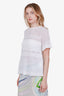 Missoni White Crochet Top Size 40