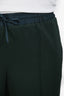 Jil Sander Forest Green Wool Jogging Pants Size 42