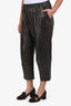 Dusan Chocolate Brown Lambskin Pants Size XL