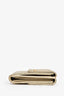 Louis Vuitton 2008 Cream Monogram Lin Tri-Fold Wallet