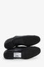Pre-loved Chanel™ Black Leather Interlocking CC Chain Detail Oxfords Size 40