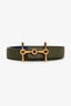 Hermès Navy/Green Reversible H Equestre Belt GHW