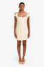 Jacquemus Off White La Montagne 'La Robe Kibo' Mini Dress Size 38