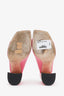 Jimmy Choo Pink Velcro Strap Heeled Sandal Size 39