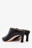 Stuart Weitzman Blue Leather Kitten Heel Ankle Boots