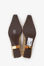 Gucci Beige GG Canvas Vittoria Ballerina Flats Size 42