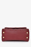 Pre-Loved Chanel™ 2019-20 Burgundy Caviar Leather Extra Mini Coco Top Handle