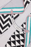 Hermès Red/Multicolour Cashmere Silk 'Bouquets Sellier' Triangle Scarf