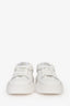 Dolce & Gabbana White Leather Low Top Roma Sneakers Size 38