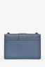 Christian Dior Blue Leather Logo 30 Montaigne Bag
