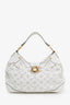 Louis Vuitton 2009 White Mahina Leather Solar PM Bag