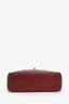 Pre-loved Chanel™ Red Quilted Lambskin CC Small Shopping Shoulder Bag