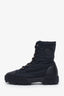 Hermès Black Fabric and Leather 'Fresh' Ankle Boot Size 39