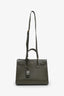 Saint Laurent Olive Leather Baby Sac De Jour Tote with Strap