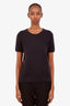 James Perse Navy Cashmere T-Shirt Size 1