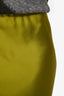 Sies Marjan Green Satin Maxi Skirt Size 10