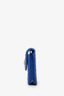 Pre-loved Chanel™ 2020 Beige/Blue Raffia Jute Striped Belt Bag