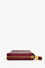 Louis Vuitton 2014 Burgundy Empreinte Leather Long Zip Wallet