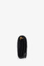 Saint Laurent Black Becky YSL Monogram Leather Chain Wallet Bag