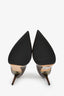 Jimmy Choo Gunmetal Metallic Heels Size 38