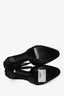 Gucci by Tom Ford Black Satin Velvet Wrap Heels Size 9.5