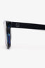 Gucci Navy Tortoise Acrylic Rectangle Sunglasses