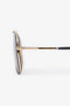 Tom Ford Gold Tone Frame Aviator Sunglasses