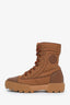 Hermès Taupe Nylon "Fresh" Ankle Boots Size 39