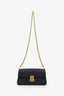 Louis Vuitton Black Empreinte Leather Monogram Metis Wallet on Chain