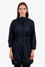 S' Max Mara Nylon Drawstring Waist Windbreaker Size 6