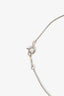 Tiffany & Co. Sterling Silver Mini Heart Key Pendant Necklace