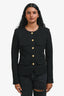 Veronica Beard Black Kensington Knit Jacket Size XS