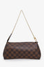 Louis Vuitton Damier Ebene Eva Clutch with Strap