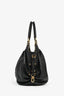 Louis Vuitton Black Mahina Leather Shoulder Bag