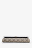 Gucci Monogram/Black Leather GG Marmont Wallet on Chain