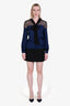 Saint Laurent 2015 Black Wool Mini Skirt Size 38 FR