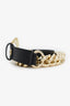 Versace Jeans Couture Black/Gold Chain Detail Belt