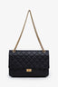 Pre-loved Chanel™ 2011-12 Black Lambskin Reissue Double Flap Bag