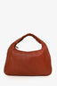 Bottega Veneta Vintage Red Intrecciato Medium Hobo Shoulder Bag