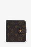 Louis Vuitton Brown Monogram Bi-Fold Wallet