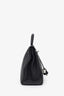 Hermès 2005 Black Fjord Leather Retourne Kelly 35 with Strap